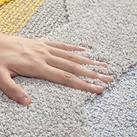 Paillasson intérieur absorbant Lavable en machine Tapis de porte de porche Tapis d'entrée antidérapants pour planchers de bois franc
