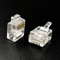 Coorle RJ25 RJ11 RJ12 VEX IQ Konnektör Sol Pozisyon 90D 6P6C Modüler Pin Telefon Portu 100 Ohm PCB Yuvası Mandalı