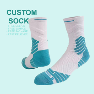 Chuyên Nghiệp Thực Tế Bóng Rổ Vớ Thể Thao Người Đàn Ông Thanh Niên Crew Mồ Hôi Hấp Thụ Sốc Bán Buôn Vớ Thể Thao - Product Image 1