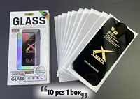 Protection d'écran en verre trempé 9D avec revêtement ESD, bords incurvés 3D pour iPhone 15 14 13 12 Pro Max, anti-rayures