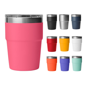 16 औंस डबल दीवार स्टेनलेस स्टील यात्रा मग वैक्यूम इन्सुलेट एस्प्रेसो कप 2-इन-1 स्लाइड ढक्कन पोर्टेबल थर्मस - Product Image 2