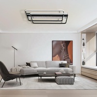 Seable – plafonnier Led moderne avec télécommande, luminaire décoratif de plafond