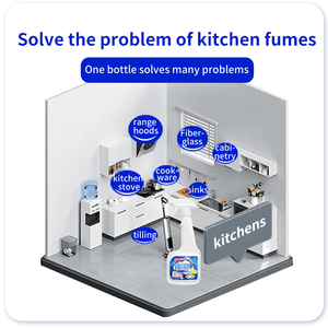 Nettoyant <span class=keywords><strong>Cuisine</strong></span> <span class=keywords><strong>Maison</strong></span> Dégraissant Multi-Usages en Spray pour Huile, Idéal pour Fours, Cuisinières et Grils - Product Image 4