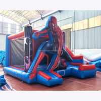 Location de château gonflable Spider-Man pour enfants, usine OEM