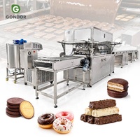 Machine à enrober le chocolat liquide 30 kg, modèle 600 BY-300, pour enrober les noix et les petits fruits, avec tunnel de refroidissement automatique et vanille