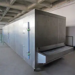 Congelatore iqf/congelatore a tunnel iqf/piccolo congelatore iqf attrezzatura per il congelamento dei pesci