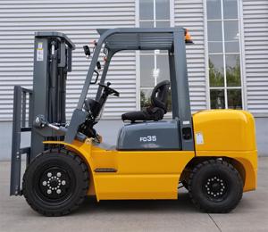 Chariot élévateur diesel de 6 m de hauteur de levage, 3,5 tonnes |   Moteur à combustion interne certifié CE |   <span class=keywords><strong>Prix</strong></span> d'usine en vente - Product Image 5