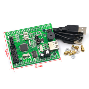 บอร์ดพัฒนาไมโครคอนโทรลเลอร์แบบชิปเดี่ยว MSP430F149 พร้อมโปรแกรมเมอร์ USB BSL แบบติดตั้งบน PCB - Product Image 3