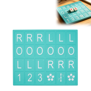 Vassoio per il monitoraggio dei punti del Mahjong stampato in 3D, piastra per la posizione delle tessere, tabellone segnapunti ROL, accessorio per giochi da tavolo per giocatori di Mahjong - Product Image 1