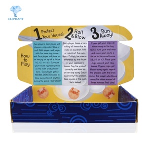 Customised Corrugated Cardboard Kid Surprise Paper Packaging Game Toy <b>Box</b> - Product Image 6