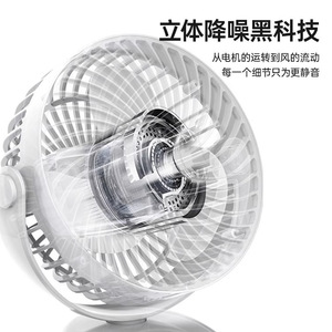 Mini Ventilador de Clip AUX C7-1, Ventilador Portátil con Batería Recargable - Product Image 2