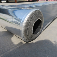 Membrane d'étanchéité auto-adhésive en asphalte pour toiture, vente directe usine, idéale pour tuiles en acier coloré et toitures en béton