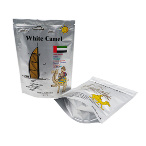 zipper stand up aluminum foil pouch packing bag food plastic bags