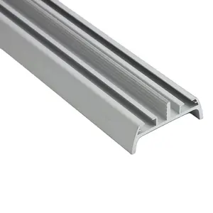 Aluminium 2-track Sliding Closet Door OEM Aluminium Double Track Sliding Door Channel Supplier