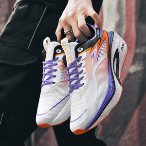 New Men's & Women's Carbon Plate Breathable Lightweight Running <b>Shoes</b> Autumn Outdoor Mesh for Marathon Training Sports - Product Image 5
