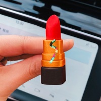 Diffuseur de parfum en plastique en forme de rouge à lèvres pour grille d'aération de voiture, à évaporation naturelle, pour aromathérapie automobile