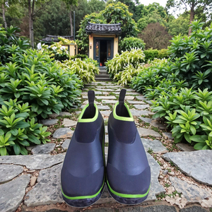 Mens <strong>Womens</strong> Neoprene <strong>Gardening</strong> Walking Yard Farming Stable Garden Boots Slip on Waterproof Outdoor <strong>Shoe</strong> - Product Image 4