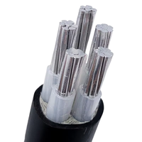 Cable de Alimentación de Cobre de Baja Tensión TTU de 0.6/1kv, Un Solo Núcleo, 4/0AWG 250 300 400 500 600 700 800 1000 MCM, Conductor de Cobre, Aislamiento XLPE