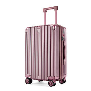 Juego de Maletas de Viaje con Logotipo Personalizado, Marco de Aluminio, Candado de Combinación, Maletas de Mano, Piloto, 3 Piezas, con Cierre, con Ruedas - Product Image 5