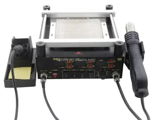 Gordak 863 3 in 1 디지털 220V BGA 재 작업 IR 적외선 예열 납땜 스테이션 뜨거운 공기 납땜 스테이션