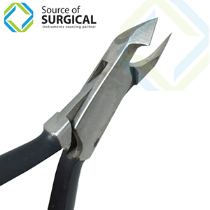 Cortaúñas Gold Spring Pedicure para cutículas y dedos, doble resorte, 6mm, corte de mandíbula, pinza de acero para uñas para uso en los dedos de los pies - Product Image 3