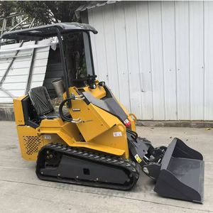 Pengiriman cepat!!! Obral mesin pemuat ban Skid Steer produsen mesin pemuat selip kecil trek Tiongkok - Product Image 3
