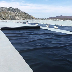 بطانة جيوممبرين من البولي إيثيلين عالي الكثافة ASTM GM13 ذات سطح أملس باللون الأسود - Product Image 6