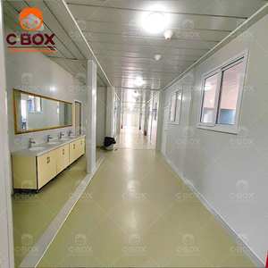 Cbox Edificios Escolares Modulares Personalizados, Modernos, Móviles, para Oficina, Tienda, Casas Pequeñas, Prefabricadas de Acero, Contenedor Plano - Product Image 5