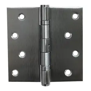 مفصلات أبواب خشبية بمؤخرة دائرية بمقاس 4 بوصة مفصلات أبواب مسطحة قابلة للطي مفصلات أبواب خشبية
