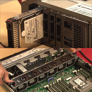 SR850 V2 Procesador Intel Xeon de tercera generación Memoria TruDDR4 de 12 TB en ranuras 48x Hasta 24 unidades de disco de 2,5 pulgadas - Product Image 6