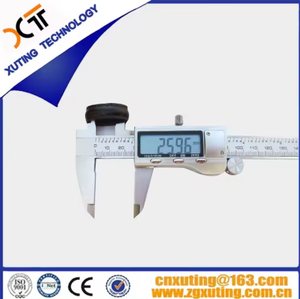 Digital Vernier Caliper dengan LCD elektronik Altimeter mikrometer penggaris plastik 0-150mm 0-100mm DIY OEM alat tangan untuk mengukur - Product Image 2