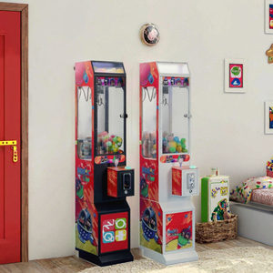 Mini Coin Operated <b>Claw</b> Crane <b>Machine</b> Plush <b>Toy</b> Vending Game for Amusement Park Indoor Game Center - Product Image 3