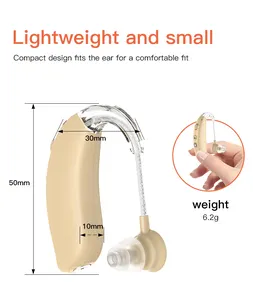 BTE Hearing Aids Professional Rechargeable Hearing Aids Noise Reduction Sound Aid From China For Senior Manufactureranu Facurer