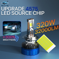 OEM Super brillante 320W 32000lm 6500K LED faro bombilla Canbus coche Focos HB3 HB4 9005 9006 LED H1 H4 H11 H7 luces para coches nuevos
