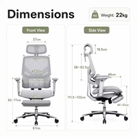 Mobilier de direction haut de gamme chaise de bureau patron PDG chaise ergonomique de luxe bureau pour salle de réunion