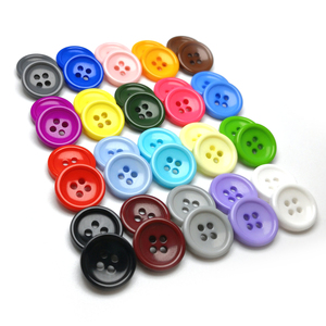Dịch Vụ Oem Đầy Màu Sắc 4 Lỗ Tùy Chỉnh Polyester Resin Coat Shirt Buttons Phụ Nữ Trẻ Em Quần Áo Nút - Product Image 2