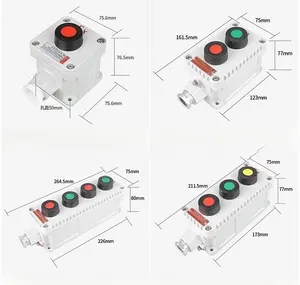 LA53 Explosion Proof Emergency Stop Push Button Switch Explosion-proof Control Push Button Switch