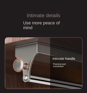 高品質アルミ合金製折りたたみ式防風伸縮多機能壁掛けワードローブ洋服ハンガー - Product Image 6