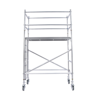 Échelle d'échafaudage télescopique mobile multifonctionnelle pliable pour système de coffrage de construction
