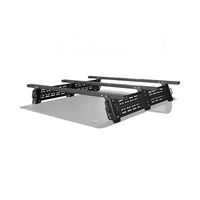 Système de barres de toit universelles avec tente de toit et porte-bagages pour accessoires extérieurs de divers modèles de camions, système de barres de toit pour arceau de sécurité