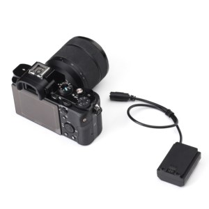 Kit de cable recto con conector hembra de CC y batería ficticia de batería, kit de cable recto para <span class=keywords><strong>SONY</strong></span> A9/A9R 7RM3, A7m3 A7r3 Alpha <span class=keywords><strong>9</strong></span> 9S 9R, 2 unidades - Product Image 5