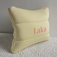 Pochette cosmétique matelassée en néoprène avec logo personnalisé, étanche, pour maquillage, organiseur de voyage, trousse de toilette pour femmes, promotion cadeau - rhode