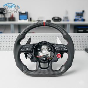 <span class=keywords><strong>Volant</strong></span> LED en fibre de carbone performant Matériau forgé Cuir Alcantara personnalisé Style <span class=keywords><strong>S</strong></span>-<span class=keywords><strong>Line</strong></span> Vente en gros pour <span class=keywords><strong>Audi</strong></span> a <span class=keywords><strong>S</strong></span> Series - Product Image 1