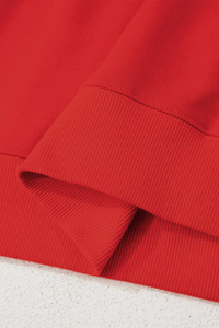 Abbigliamento da donna 2025 con scollo a girocollo rosso nero arancione a righe con bracciolo a tracolla con striscia sulla manica - Product Image 5