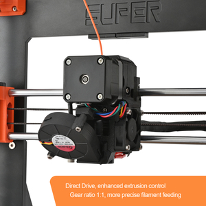 Kit de Actualización para Impresora 3D <span class=keywords><strong>Prusa</strong></span> <span class=keywords><strong>Mini</strong></span>+, Transforma la <span class=keywords><strong>Mini</strong></span>+ en una Impresora de Doble Eje con Accionamiento Directo y Shaper de Entrada, Mayor Estabilidad - Product Image 4