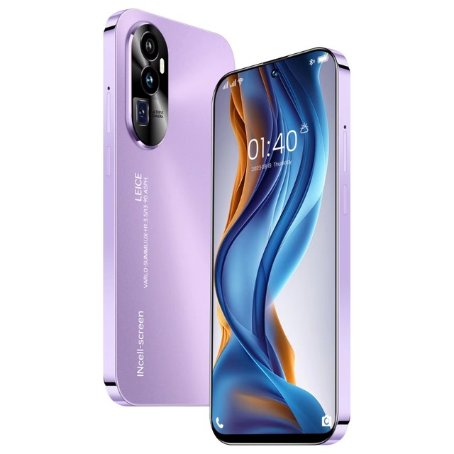 Bezel-less Display Reno10 Pro 7.3 Inch Smartphone 10 Core 5G LET Phone HD Screen 8+256GB Face ID Global Version Mobile Phone