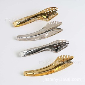 Pinzas de barbacoa de acero inoxidable Shiny-Jh con filtro de aceite hueco para uso en barbacoa y cocina - Product Image 4