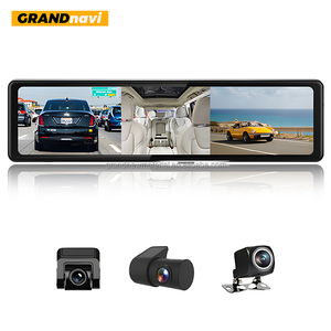 GRANDnavi-cámara trasera DVR para coche, videocámara Hd 1080P de alta resolución con doble lente para salpicadero, espejo retrovisor, Carplay, Android - Product Image 6