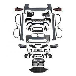 Kit di conversione auto con Body Kit paraurti anteriore posteriore per BMW <span class=keywords><strong>X3</strong></span> <span class=keywords><strong>G01</strong></span>/G08 2018 nuovo aggiornamento per <span class=keywords><strong>X3</strong></span> <span class=keywords><strong>G01</strong></span>/G08LCI 2023 Kit carrozzeria MT - Product Image 4
