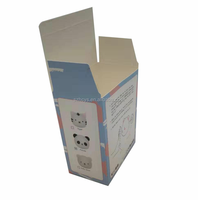 Caja de Cartón con Ventanas para Ropa, Impresión en Relieve, Embalaje Ecológico y Reciclable para Toallas y Ropa